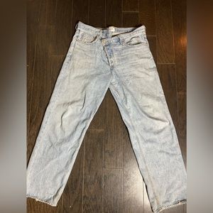 AGOLDE Criss Cross Jeans size 30